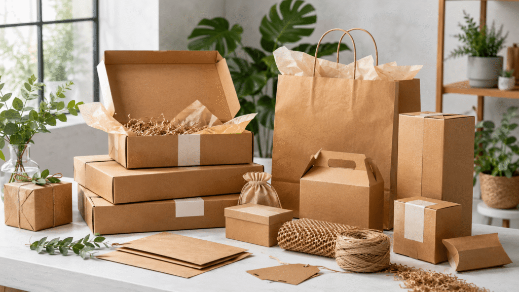 Printed Kraft Packaging That Combines Natural Style with Professional Branding Kraft packaging