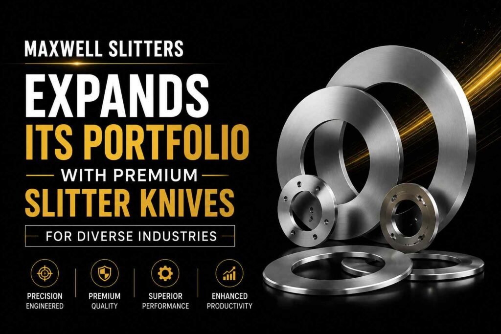 Maxwell Slitters Expands Its Portfolio with Premium Slitter Knives for Diverse Industries Slitter Knives