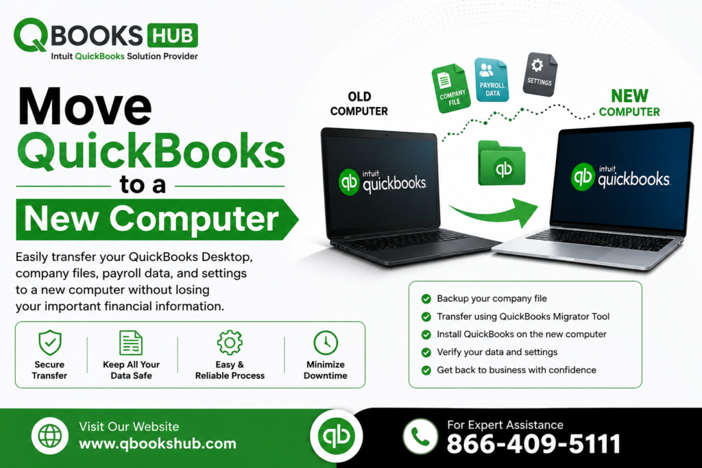 Move QuickBooks to a New Computer: Complete Guide