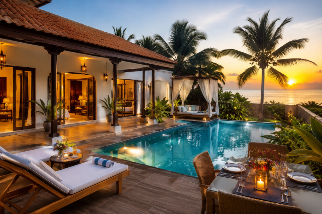 Best Experiences to Enjoy at a Private Pool Villa in North Goa Private Pool Villa in North Goa