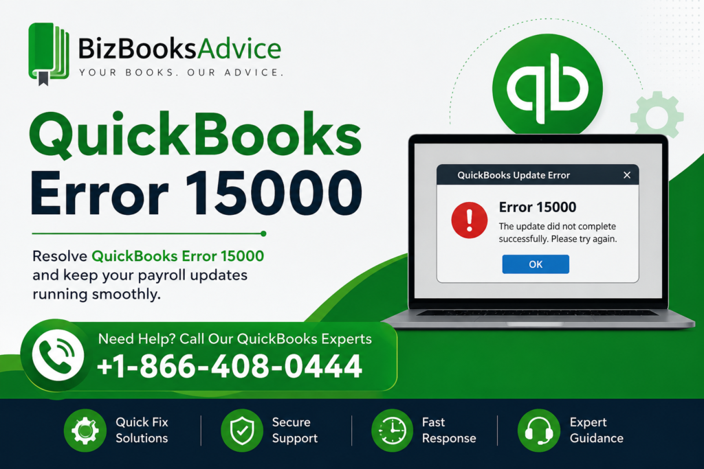 QuickBooks Error 15000