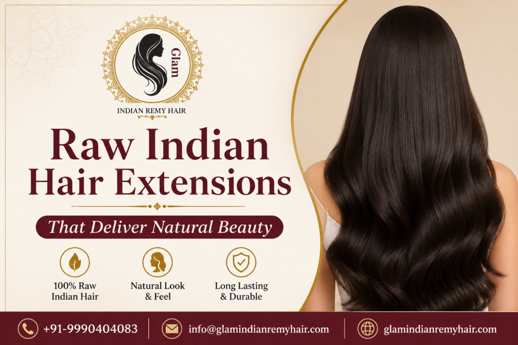 Raw Indian Hair Extensions That Deliver Natural Beauty Raw Indian Hair