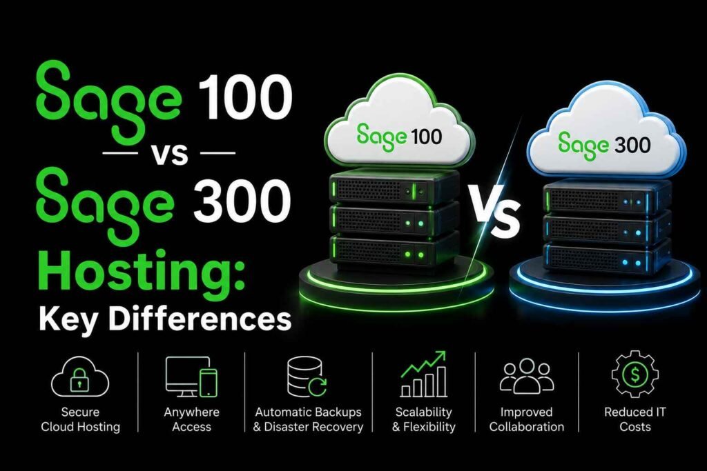 Sage 100 vs Sage 300 Hosting: Key Differences Explained Sage 100 vs Sage 300 Hosting