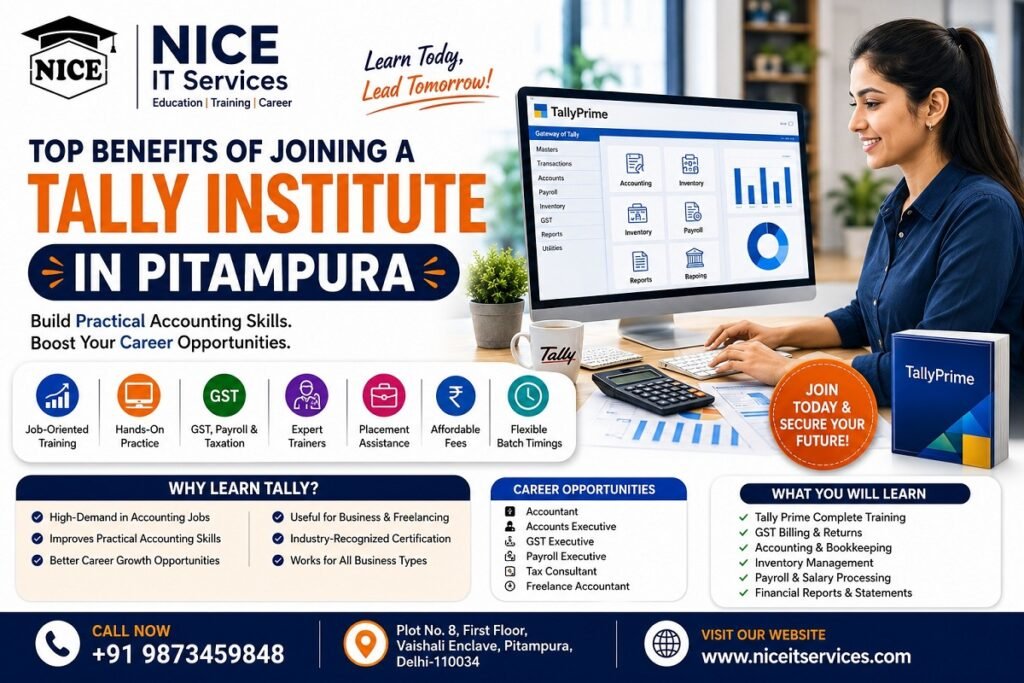 Top Benefits of Joining a Tally Institute in Pitampura