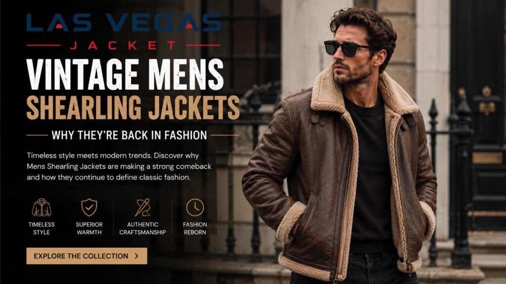 Vintage Mens Shearling Jackets: Why They’re Back in Fashion Vintage Mens Shearling Jackets Why They're Back in Fashion