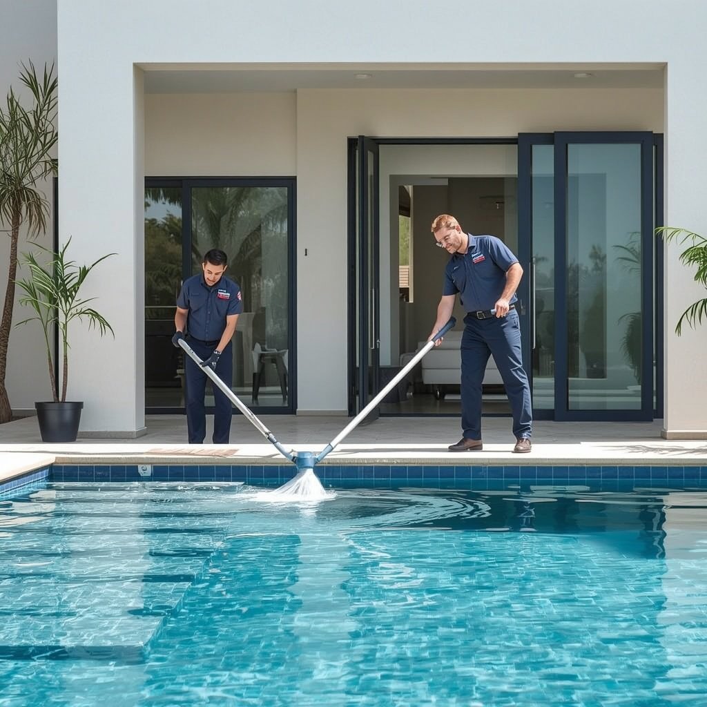 Pool cleaning service