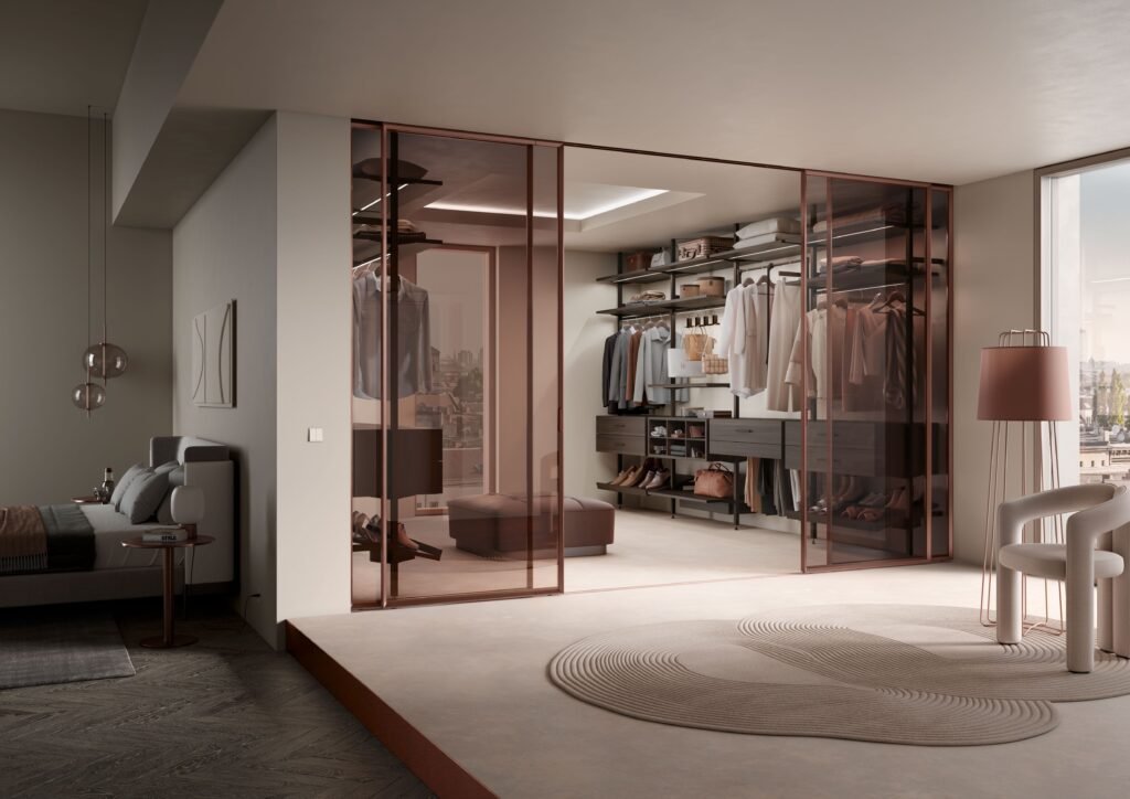 walk-in wardrobes