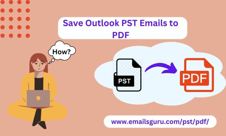 How can I Save/Convert PST to PDF With Attachments?