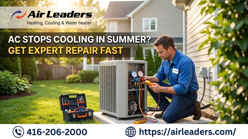 AC Stops Cooling in Summer? Get Expert Repair Fast HVAC contractor