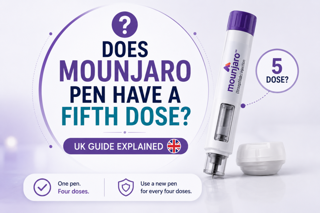 Does Mounjaro Pen Have a Fifth Dose? UK Guide Explained Does Mounjaro Pen Have a Fifth Dose? UK Guide Explained