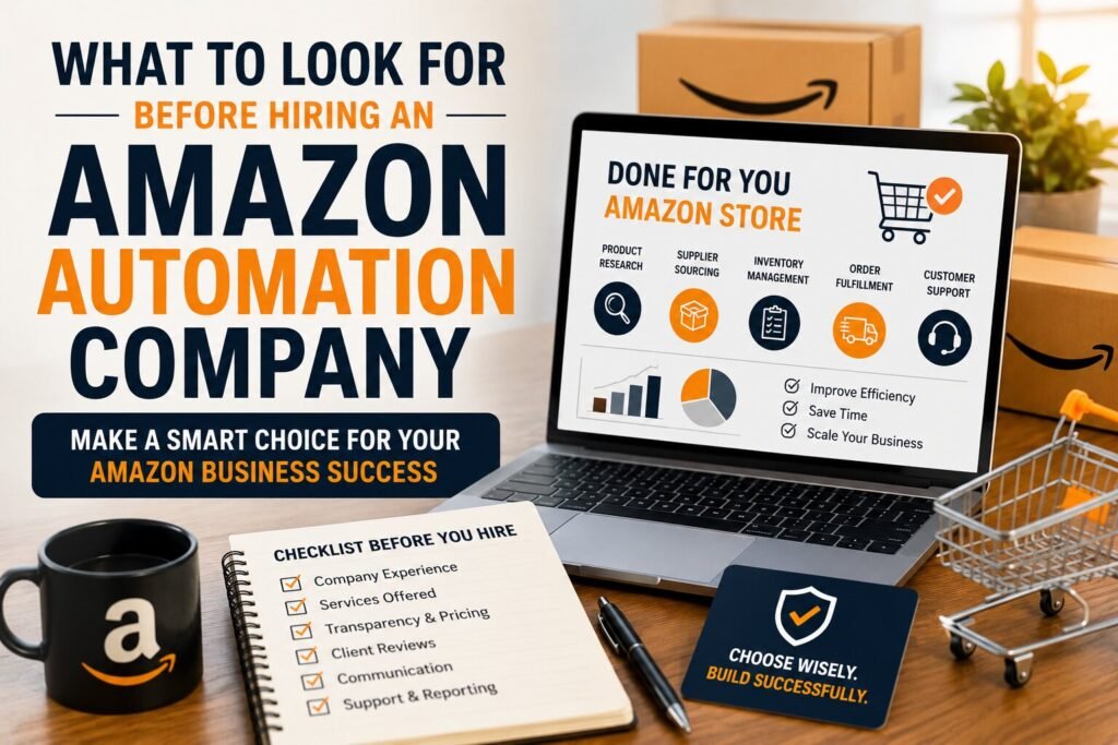 What to Look for Before Hiring an Amazon Automation Company amazon automation company