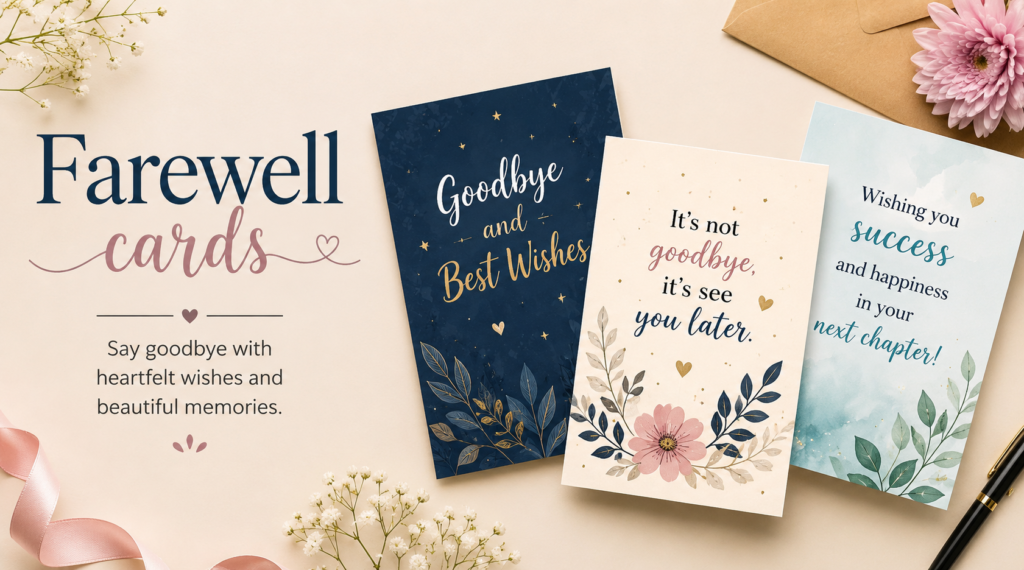 Farewell Card for Coworker: A Meaningful Way to Say Goodbye Farewell Card for coworker