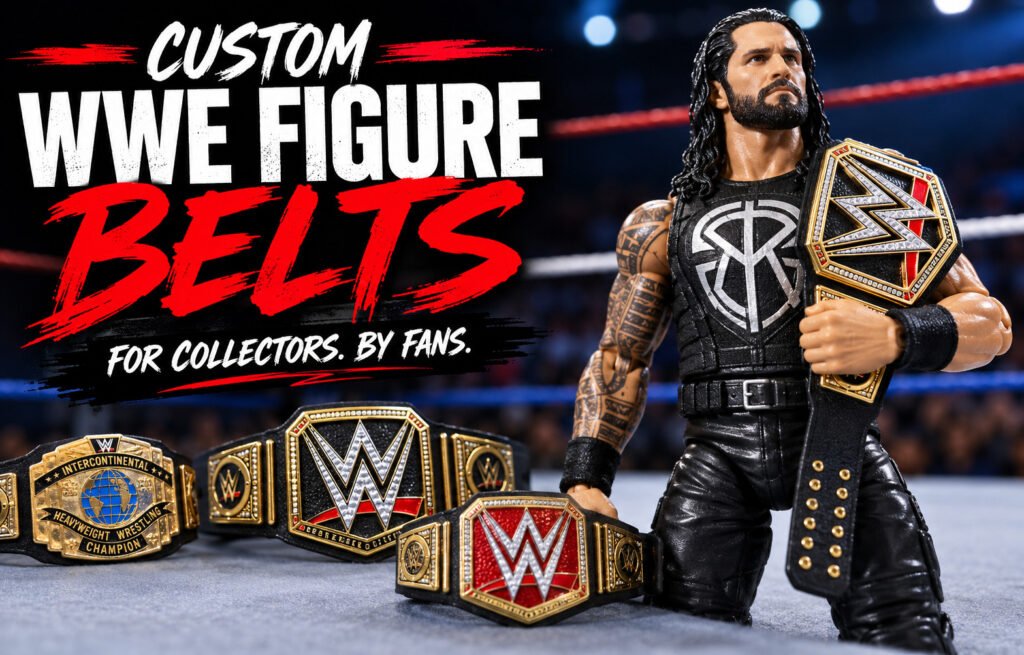 Custom WWE Figure Belts