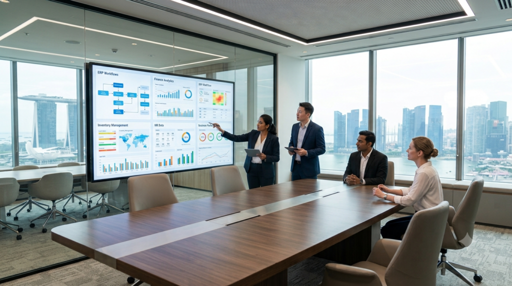 Digital Transformation Starts with the Right ERP Development Services for Singapore Businesses ERP development services