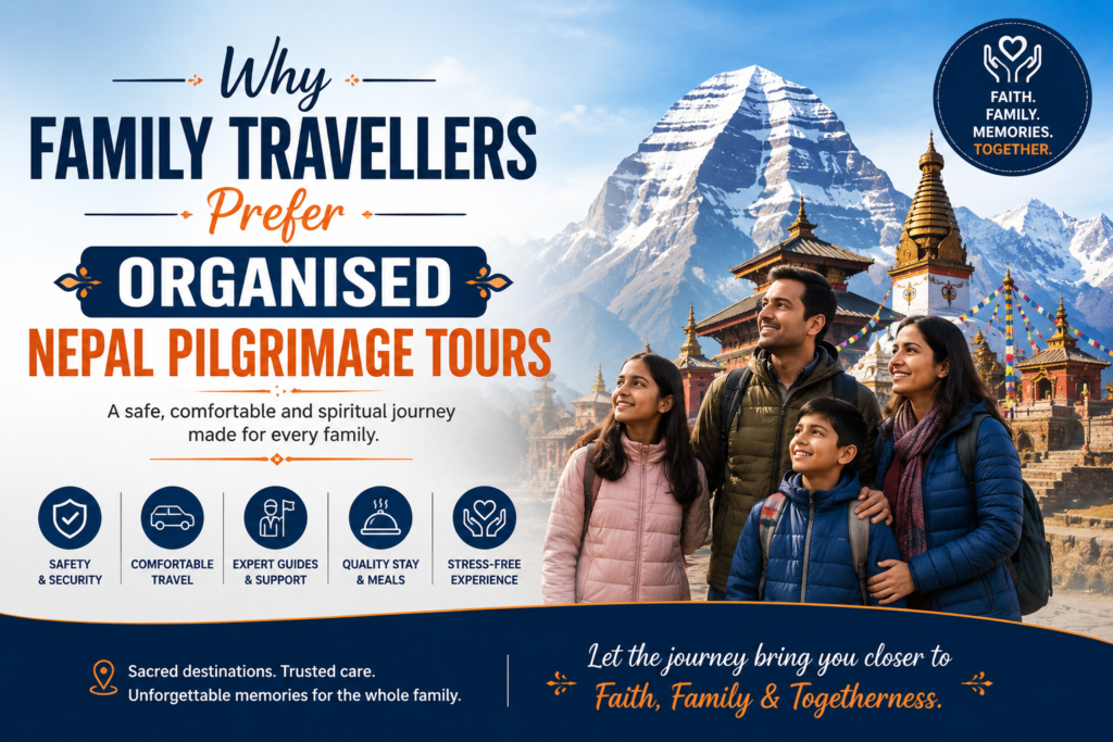 Why Family Travellers Prefer Organised Nepal Pilgrimage Tours Muktinath yatra packages