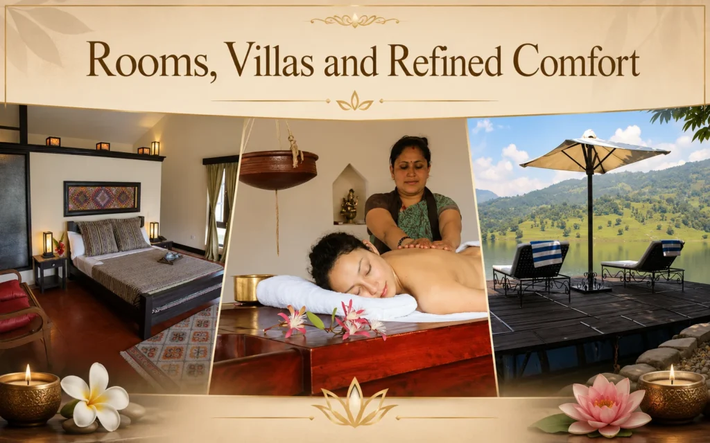 Rooms, Villas and Refined Comfort
