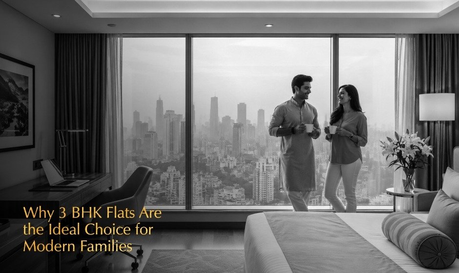 Why 3 BHK Flats Are the Ideal Choice for Modern Families 3 BHK flats In Zirakpur