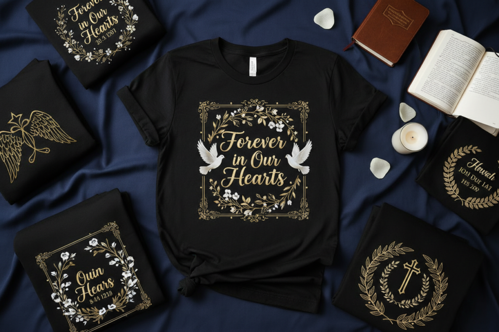 Creative T-Shirt Designs for Memorial and Custom Apparel t-shirt designs for memorial apparel