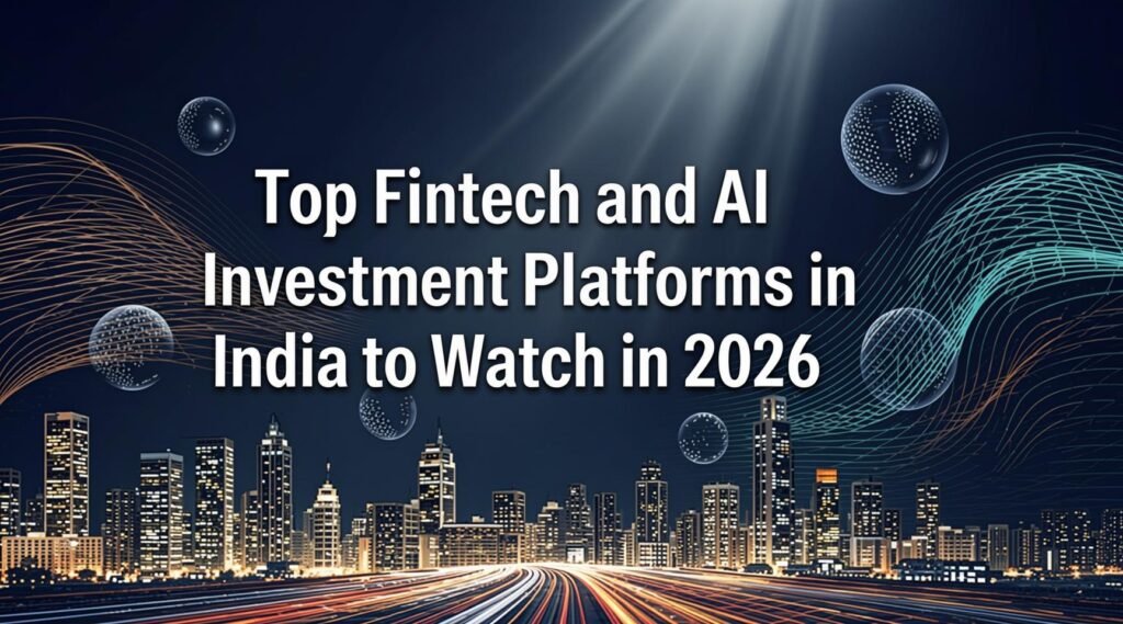 fintech and ai investment platforms i india