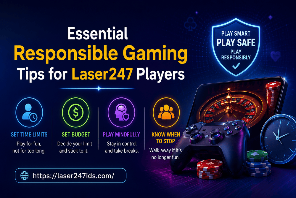 Essential Responsible Gaming Tips for Laser247 Players laser247