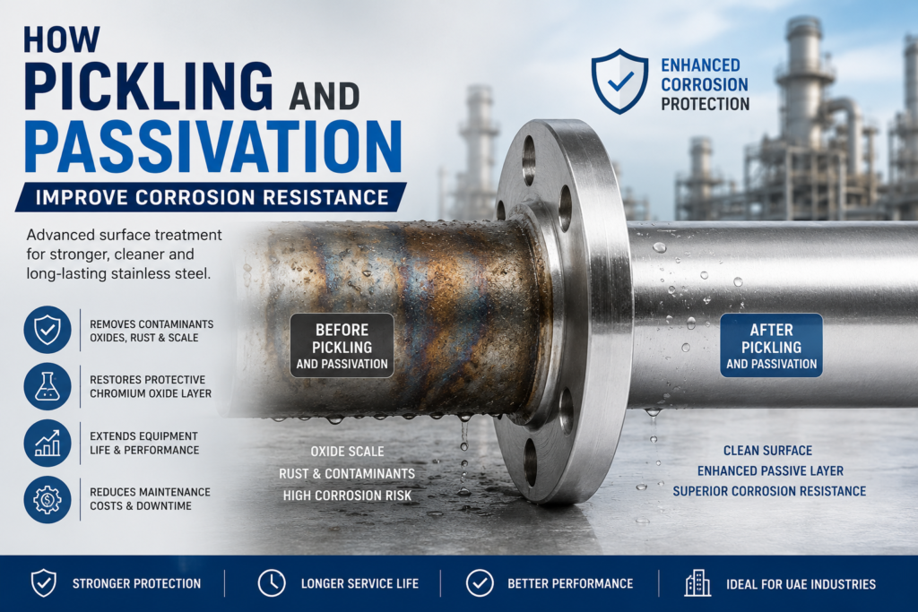 How Pickling and Passivation Improve Corrosion Resistance pickling and passivation