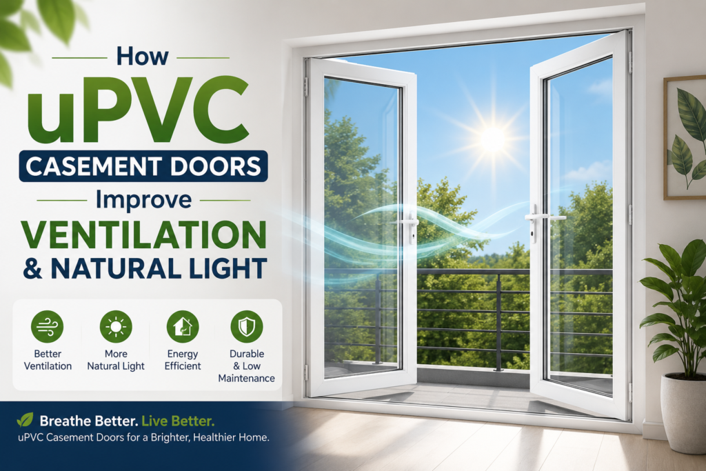 How uPVC Casement Doors Improve Ventilation and Natural Light uPVC casement door